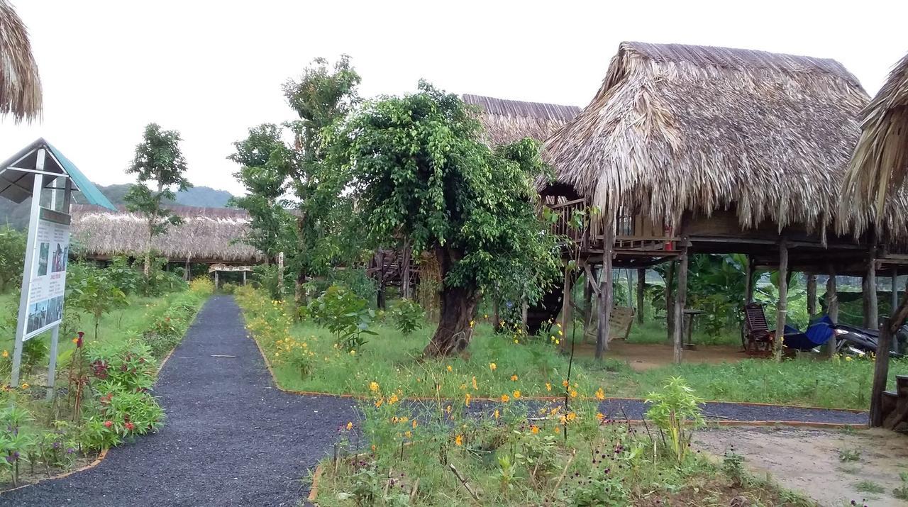 فيلا Sunny Field Eco Stilt House كات تيان المظهر الخارجي الصورة