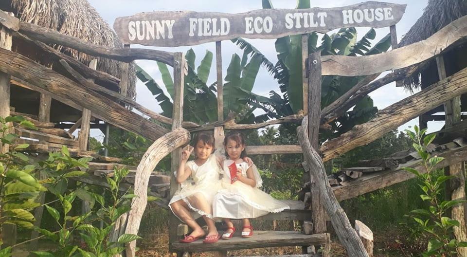 فيلا Sunny Field Eco Stilt House كات تيان المظهر الخارجي الصورة